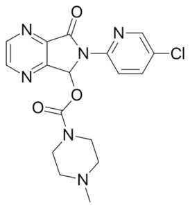 Chemical structure of Zopiclone